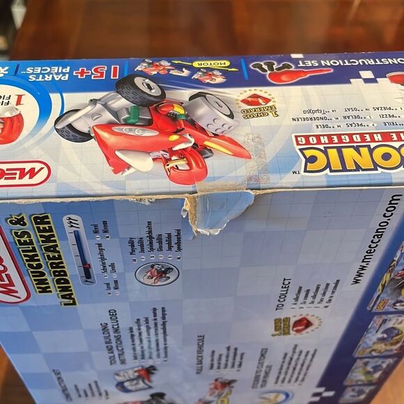 Meccano Sonic The Hedgehog Knuckles & Landbreaker New - Picture 6 of 7
